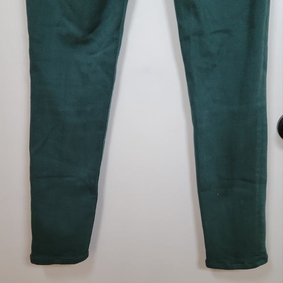 Madewell 9" Mid-Rise Skinny Jeans Green Size 26 - Picture 8 of 11